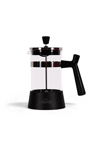 Any Morning Ff084 French Press - 600 ml design borosilikátového skla, vaření kávy a bylinného čaje