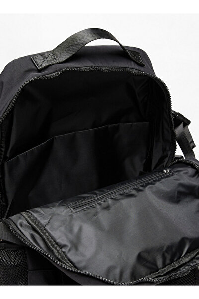 Oaklan by Shoexpress Logo Print Backpack with Adjustable Straps - 42x30x16 cm