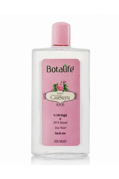 Botalife %100 Doğal Gül Suyu Pure Rose Water 200 Ml