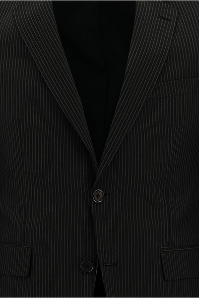 Kiğılı Slim Fit Dar Kesim Klasik Çizgili Takım Elbise