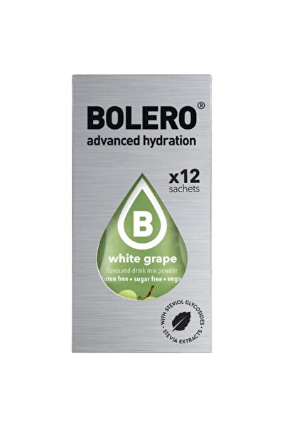 Bolero منكهات الماء بوليرو - نكهة العنب الأبيض (12*3 جرام)