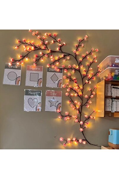 gaman Uzaktan Kumandalı Kiraz Çiçeği Ledi Duvar Dekorasyonu - Kiraz Çiçeği Le...