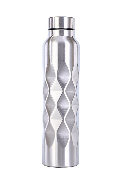 Weather Forecast Steel Gray 1000 ml Sports Water Bottle (Keep Hot-Cold) Cin338