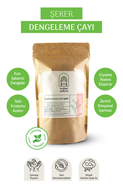 NALAN SULTAN Şeker Dengeleme Çayı | Doğal Yollarla İnsüline Savaş Aç, İştahın...