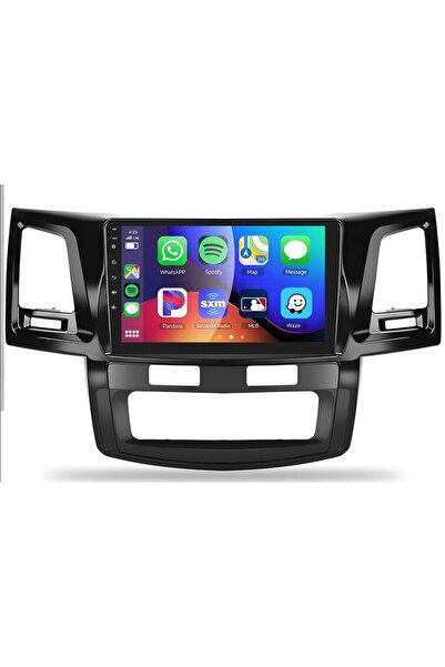 Toyota Android screen for Fortuner 2007-2015 model (4 RAM & 64 GB memory) supports CarPlay and Android Auto