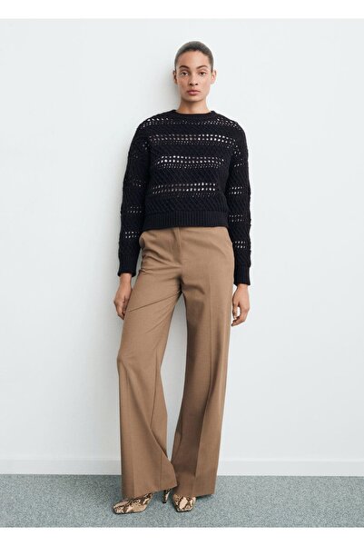 MANGO Woman Ajur örgü kazak