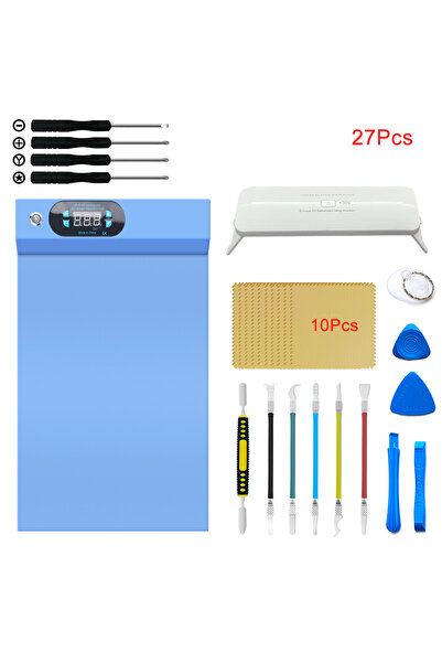 Choice1 110 فولت قابس أمريكي LF918E مجموعة 2 LF-918E فاصل شاشة LCD مقسم شاشة زرقاء فاصل مرحلة التسخين