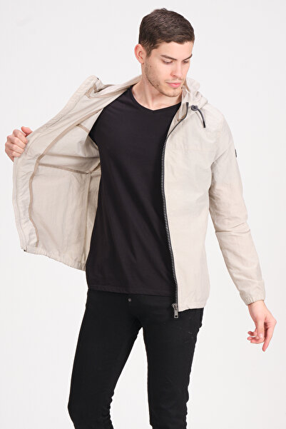 PIQUE Men coat hooded men's raincoat