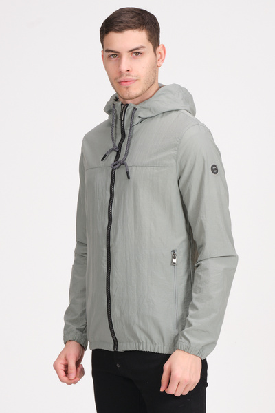 PIQUE Men coat hooded men's raincoat