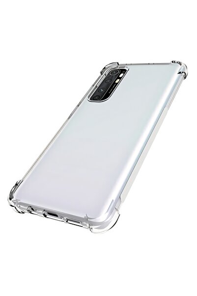 ZM STORE جراب Xiaomi Mi Note 10 Lite Nitro مضاد للصدمات وغطاء سيليكون شفاف ناعم