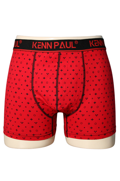 KENN PAUL 3'lü Boxer 3XL–6XL Büyük Beden – Desenli, Yumuşak Pamuk
