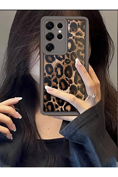 KVK PRİVACY Samsung Galaxy S25 Ultra Uyumlu – Leopar Desenli Şık ve Dayanıklı...