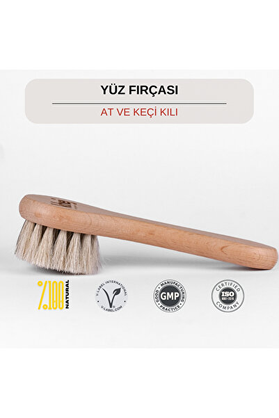 No.2 Keçi, At Kılı Cilt Fırçası