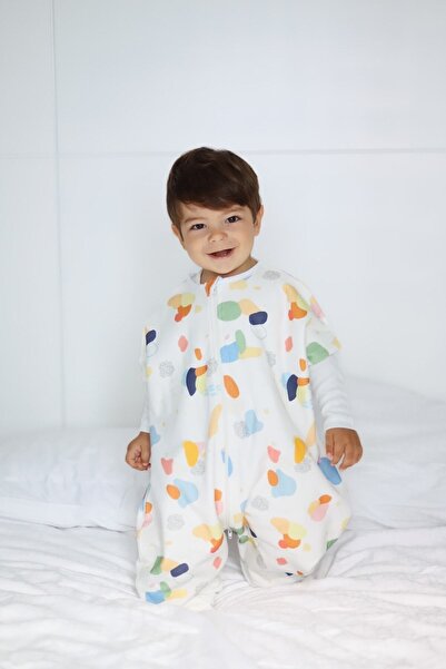 Ninna Kids 1 Tog (kısa Kollu) Dreamy Points Bebek Ve Çocuk Uyku Tulumu