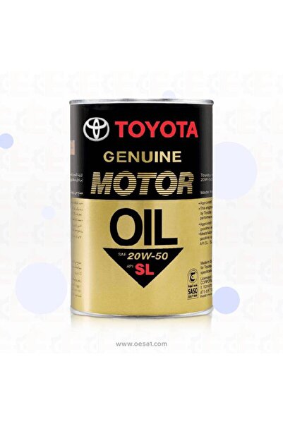 Toyota زيت المحرك الأصلي 20W50 1 لتر