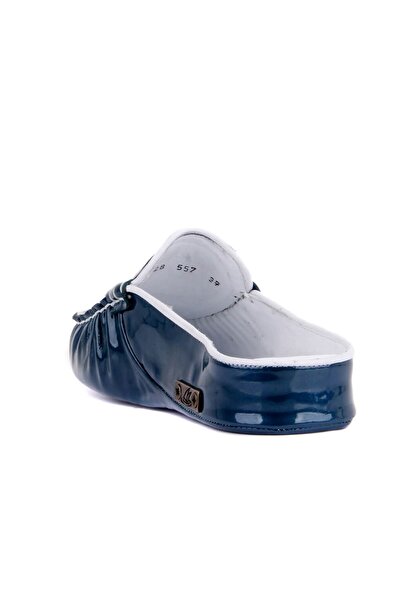 SailLakers - Papuci de casă pentru femei albastru petrol 109-557-X