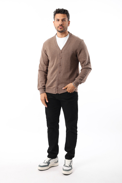 Rodrigo Men's Thessaloniki 100% Cotton Buttoned Cardigan
