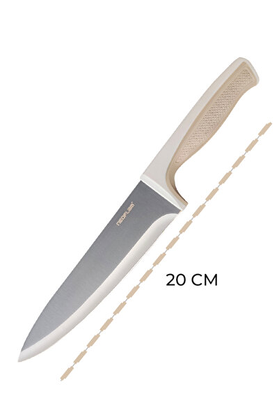 NEOFLAM FİKA MİCROBAN ŞEF BIÇAĞI 20CM, BEJ