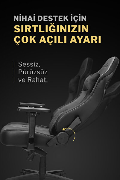 Ergopixel Knight Premium Oyuncu Koltuğu 4D Kolçak Frog Mekanizma