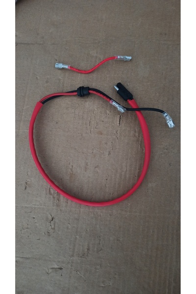 PİLSAN 12 Volt 12 ah için Akü Üstü Kablo Takımı Uyumlu ( Uzunluk 57 Cm )