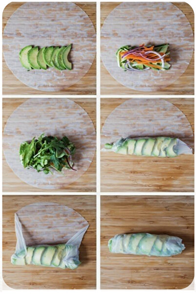 Real Thai Pirinç Yufkası 2 Paket  Rice Paper  22 cm / 100 gr