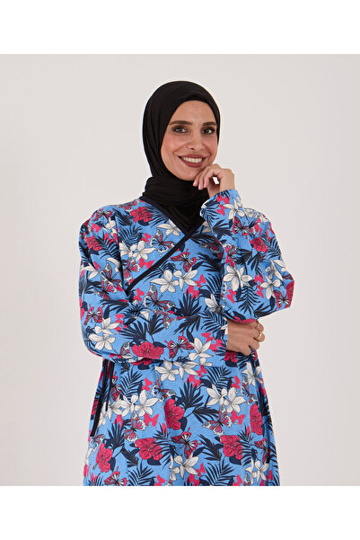 AYSUN TEKSTİL Φόρεμα προσευχής & ρόμπα προσευχής & ρόμπα προσευχής από βαμβακερό ύφασμα με φαρδιά κοπή ΝΕΟ ΣΧΕΔΙΟ (ΜΕ ΔΩΡΟ)