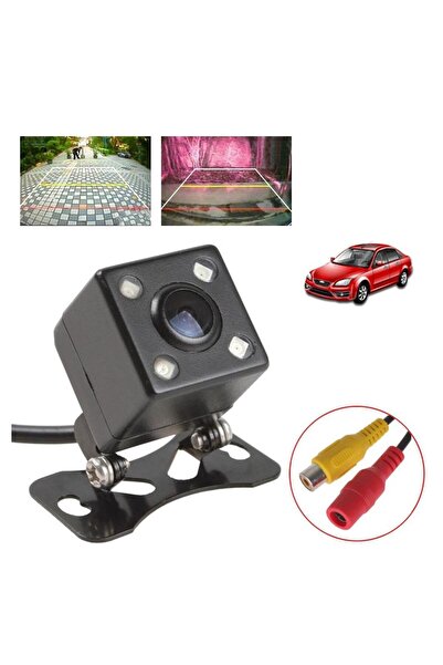point marketing Kare Arka Görüş Kamerası 5m Arka Kamera Set. 5 Pin 2,5 Mm Ara...