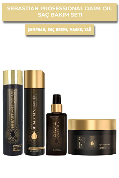 Sebastian Professional Sebastian Dark Oil Saç Bakım Seti