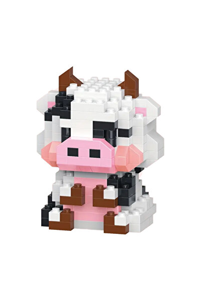 Nandy Home Cow Model Character Figure 3D Building Toys