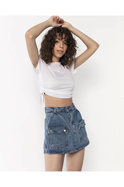 Intisimo Fustă-pantaloni, denim, albastru - 36