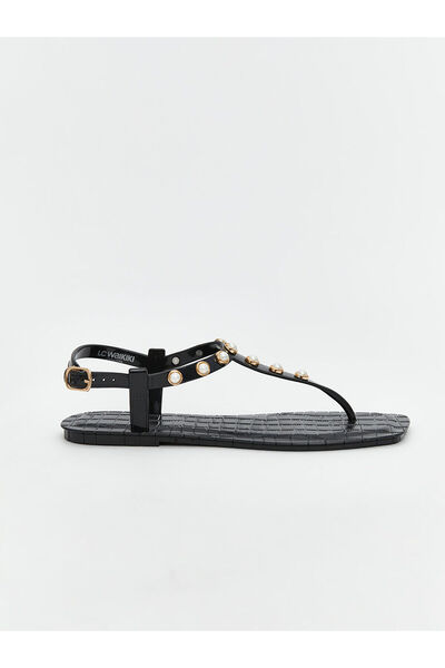 LC Waikiki Women's Stoned Flip Flops