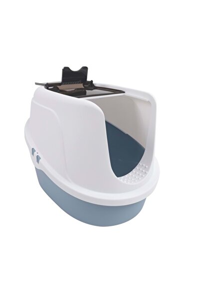 M-PETS ECO TIMA KEDİ TUVALETİ (M) OCEAN BLUE