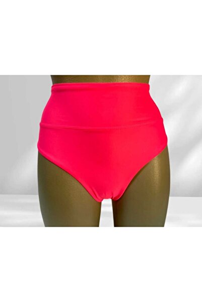 Intisimo Σλιπ μαγιό, ψηλόμεσο, βραζιλιάνικο, νέον ροζ - 42