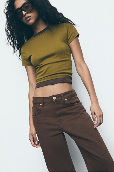 Stradivarius D92 straight wide jeans