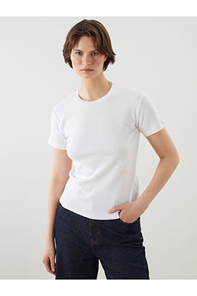 LC Waikiki Νέα σεζόν Crew Neck Γυναικείο Tisort - S5N957Z8