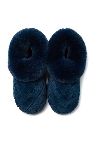 Intisimo Papuci eleganți pentru femei, groși, bleumarin - 40