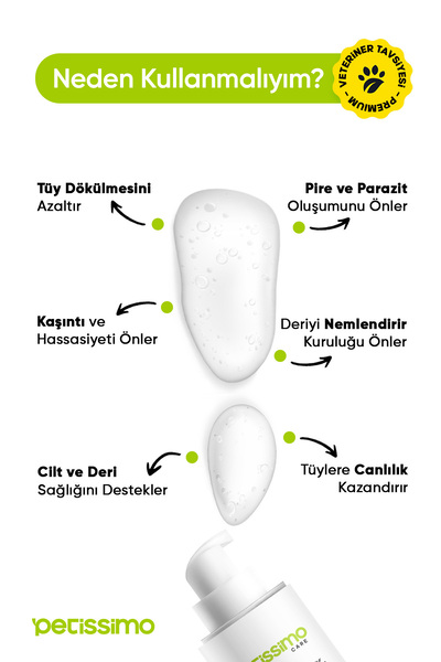 Petissimo Care Arındırıcı Kedi Şampuanı - Pire Parazit Kene Karşıtı Kedi Şampuanı - 200 ml
