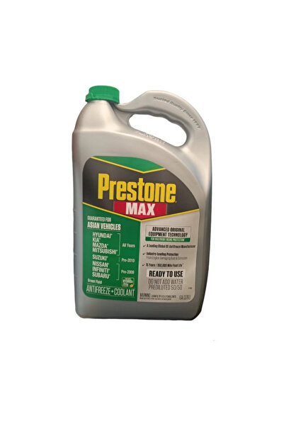PRESTONE أخضر 50/50 ممتد العمر مخفف مسبقًا