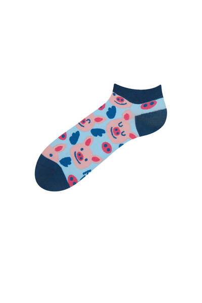 Intisimo Șosete scurte la modă, unisex, mărime universală, imprimeu vesel, mo...