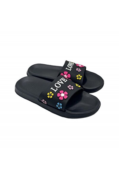 Intisimo Women's Slippers, Jomix, Love, Black - 39