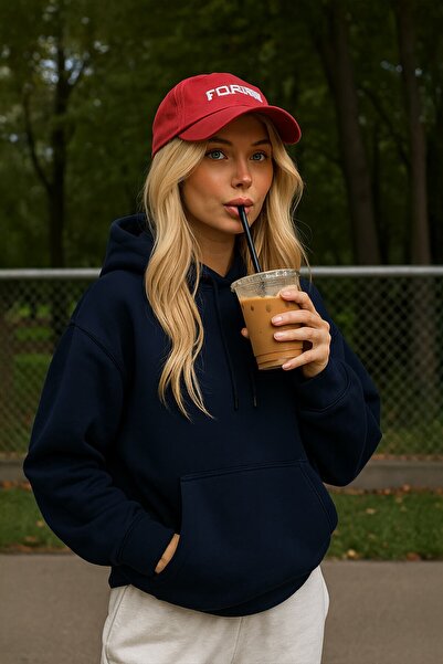 MARKAPIA WOMAN Hanorac de damă cu glugă și buzunar