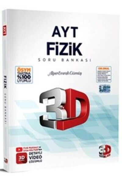 3D Yayınları 3D Yayınları AYT Fizik Soru Bankası