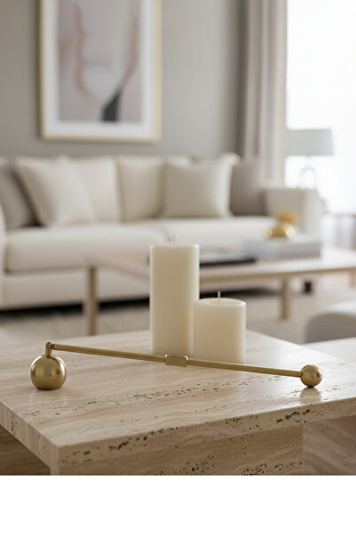 LUKREA Pirinç El Yapımı Mum Söndürme Delhi