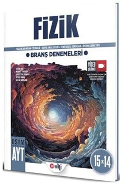 Ulti Yayınları Ulti Yayınları AYT Fizik 15 x 14 Branş Denemeleri