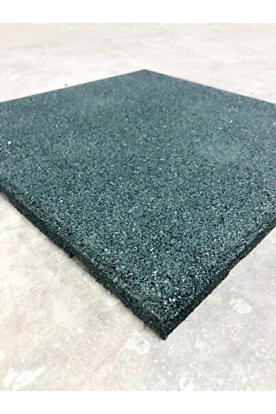stilflex Karo Kauçuk Zemin Kaplama 1 Adet 40x40x2cm Ebatlarında Yeşil Karo