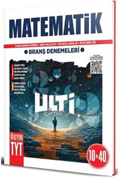 Ulti Yayınları Ulti Yayınları TYT Matematik 10 x 40 Branş Denemeleri
