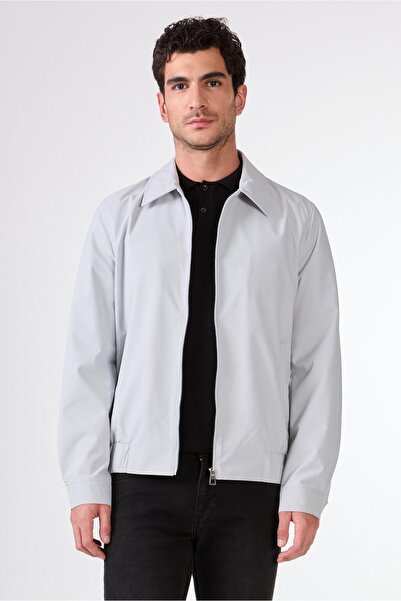 Dufy Erkek Regular Fit Gri Mont