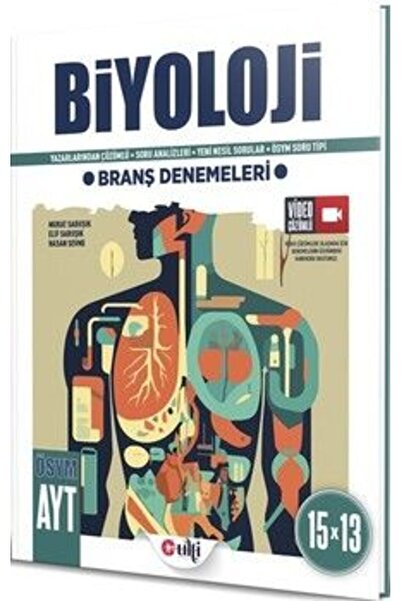 Ulti Yayınları Ulti Yayınları AYT Biyoloji 15 x 13 Branş Denemeleri
