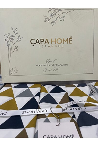 Çapa Home Poplin Çift Kişilik Solmaz Nevresim Takımı