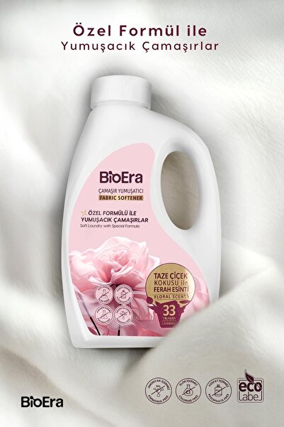 BioEra Yumuşatıcı Taze Çiçek Kokulu Ferah Esinti 1500ml 33 Yıkama